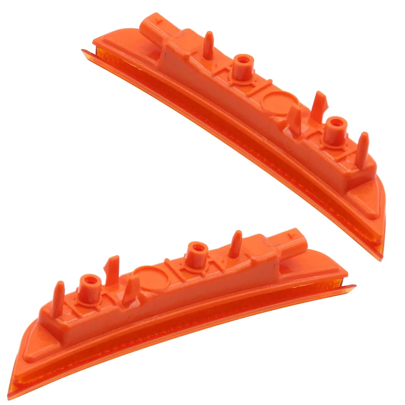 1Pair Vehicle Front Left Right Bumper Side Marker Light Lamp