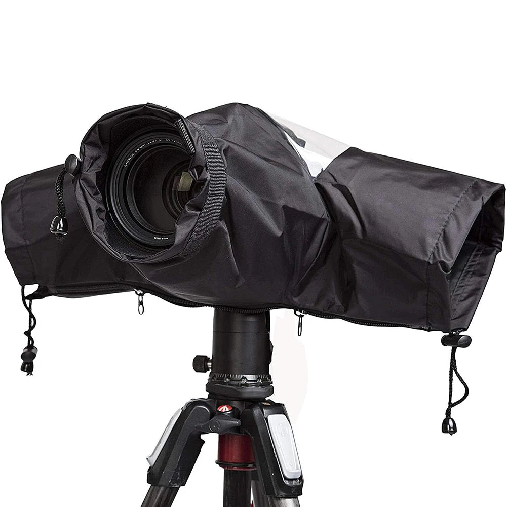 Waterproof Camera Rain Cover Black Covers Portable Rainproof