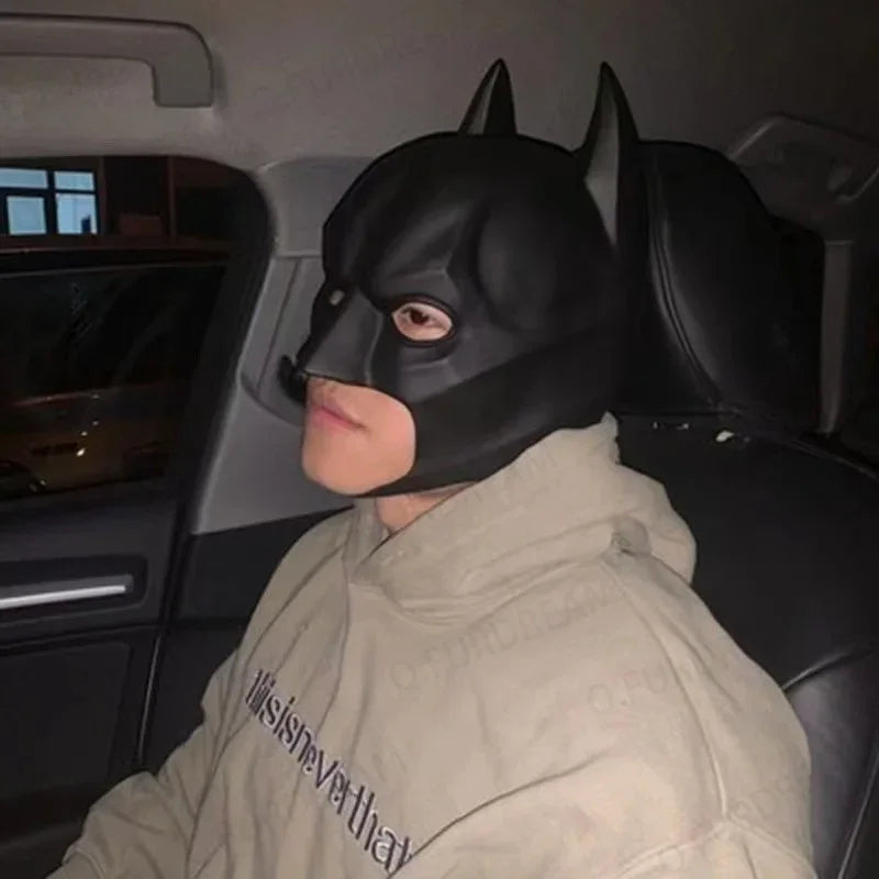 Halloween Night Adult Bat Mask Headgear Latex Material Cosplay Dance