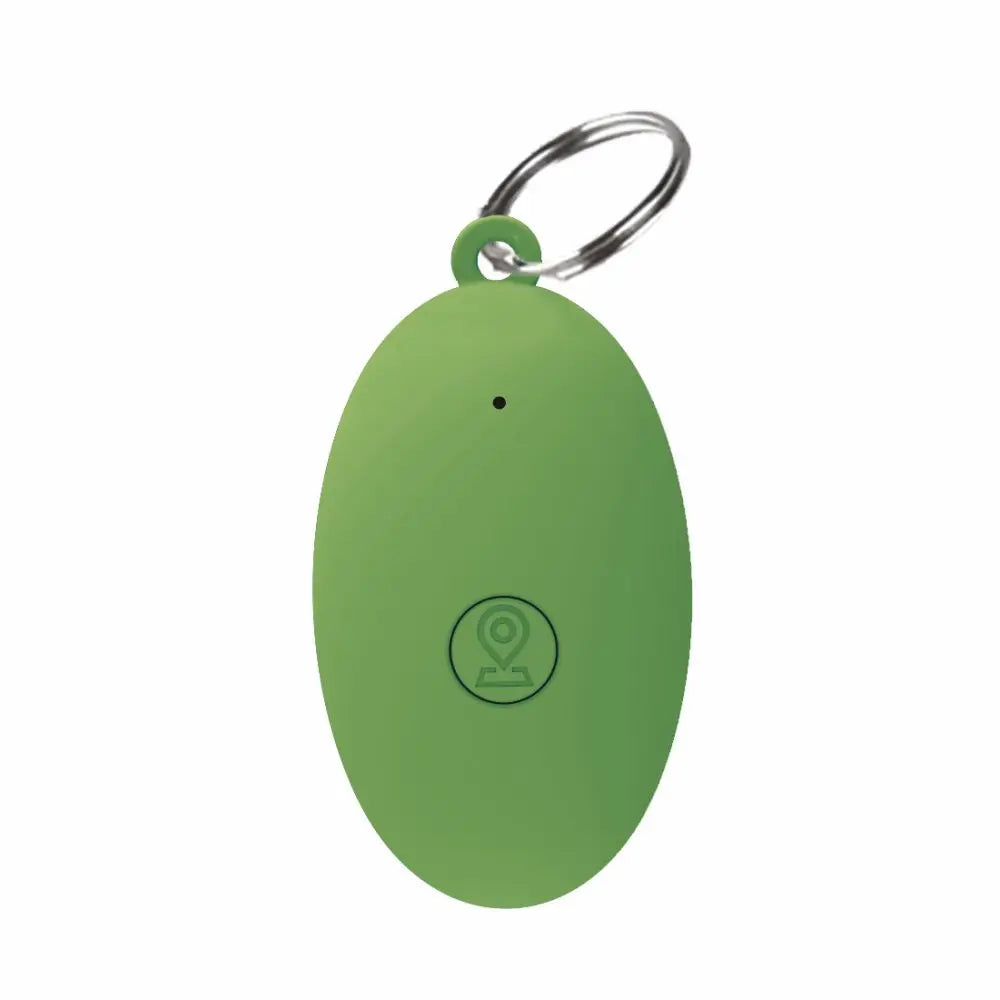 Mini GPS Tracker Bluetooth Tracker Smart Anti-Lost Device Pets Kid Bag Wallet Wireless Tracking Smart Finder Locator Accessories Zpaxo Green