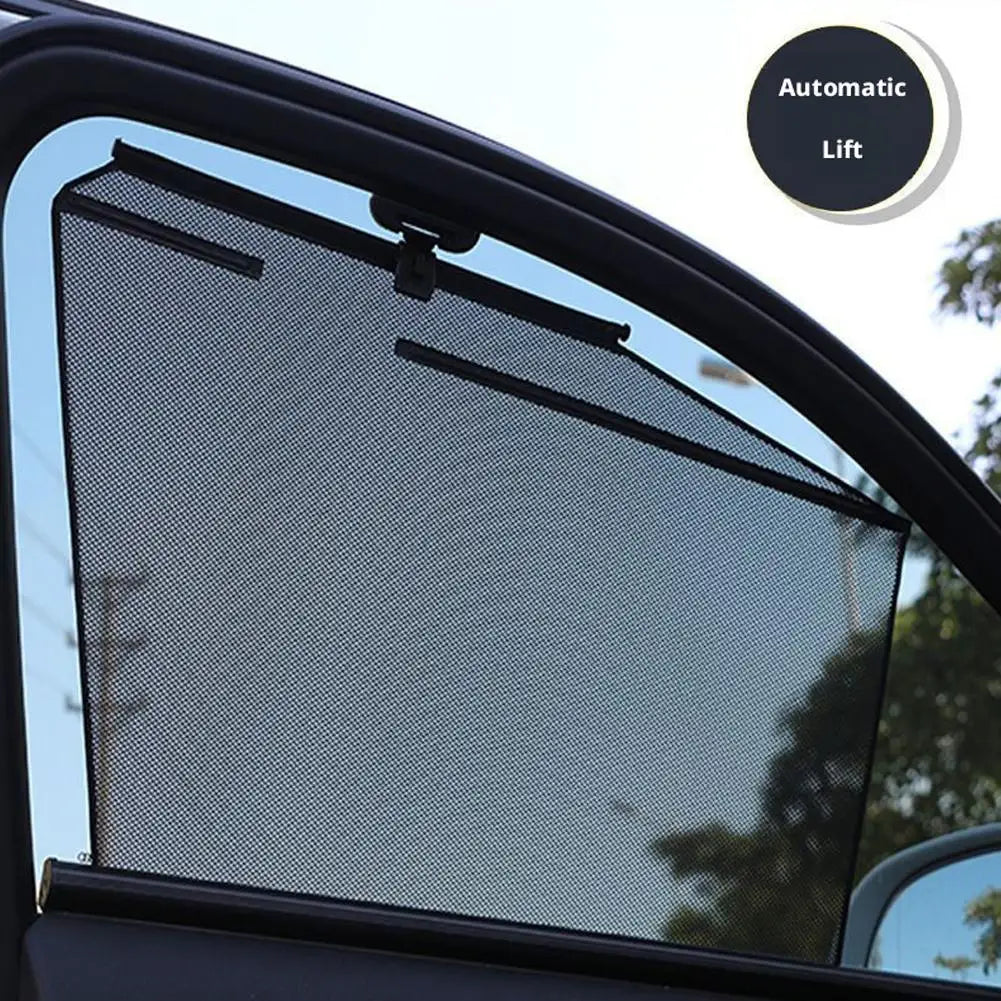 Driver Seat Flexible Sunshade Car Window Curtain Sunshade Blocks Back Seat Sun UV Glare Heat Protector Car Trunk RV Travel Zpaxo