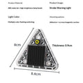 LED Solar Warning Light Anti Collision Truck Tail Flashing Magnetic
