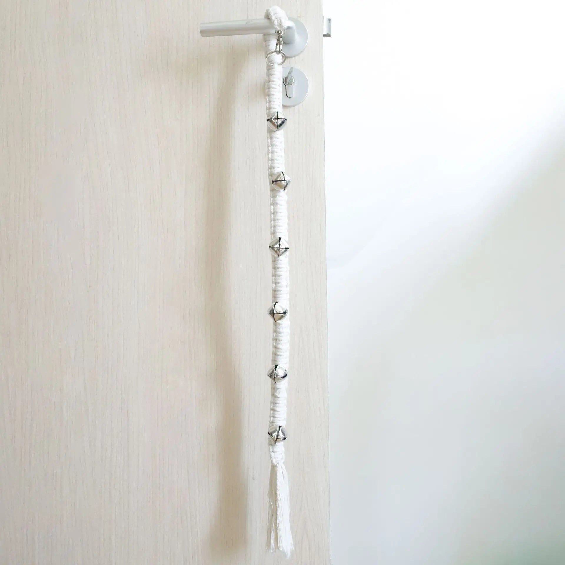 Dog Doorbell Hanging Training Bell Hand-woven Cotton Rope Out Alarm