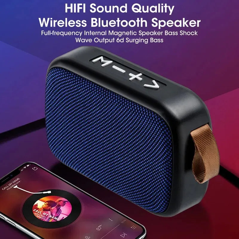 New Wireless Speaker Outdoor Portable Subwoofer Mini Speaker Home Cloth Card Speaker Zpaxo