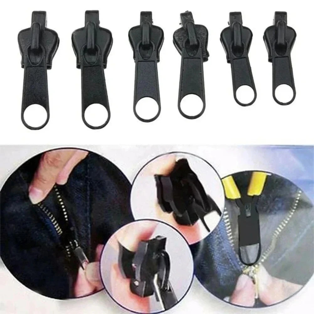 Universal Zipper Repair Kit – 3-Size Zip Slider Replacement