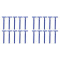 100-10PCS Disposable Whiskers Shaving Shavers Stainless Body Trimmer 2 Layers Blade Razors for Men Women Hotel Appliances Zpaxo 20PCS