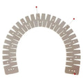 Silicone Hemmer Professional Sewing Tool Hem Ruler Auxiliary Hemming