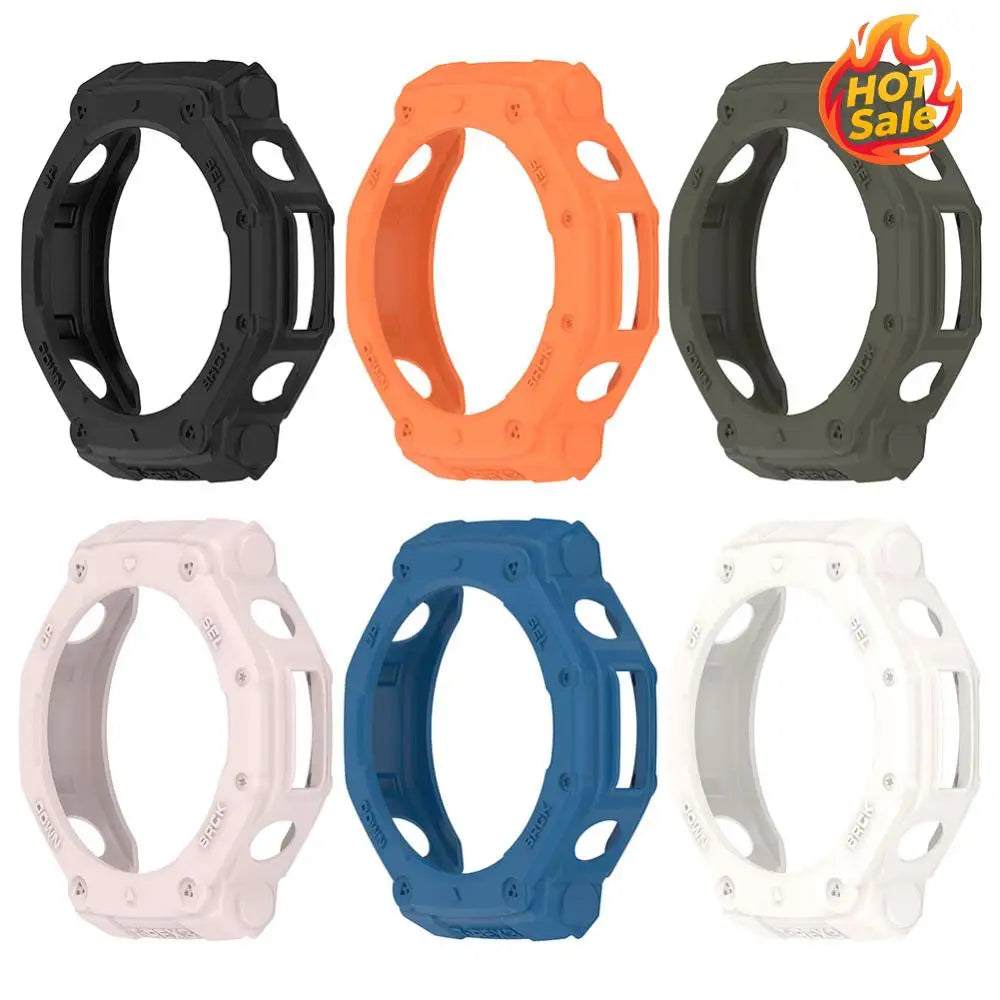 TPU Hollow Case Anti-Scratch TPU Half Cover Soft Case Cover Hollow Protector Shell for T-REX3 Smart Watch Accessories Zpaxo