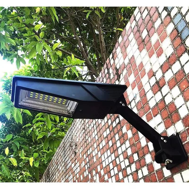 Outdoor Solar Street Lamp Motion Detector Remote Control Lights Zpaxo