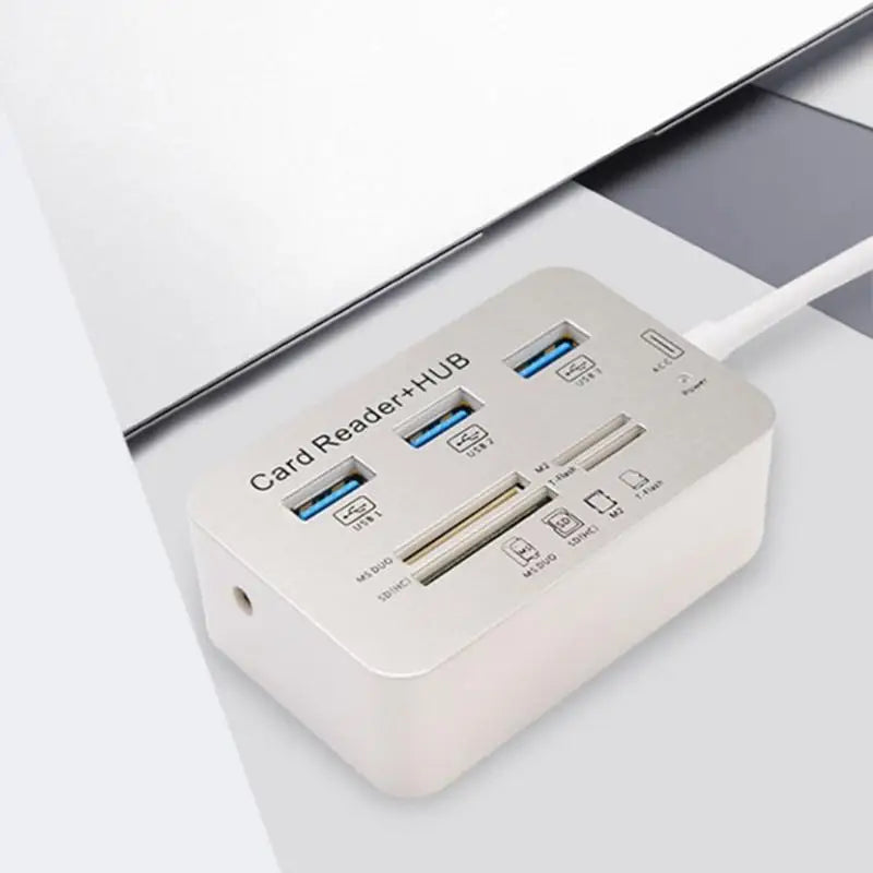 652F Efficient USB3 0 Hubs Integrated Multiple Card Reader Slots Data Zpaxo