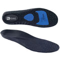 High Elastic Insoles Comfortable Shock Absorbing Insoles Sweat Absorbent U Shaped Shoes Pads for Plantar Fasciitis Zpaxo Black 43
