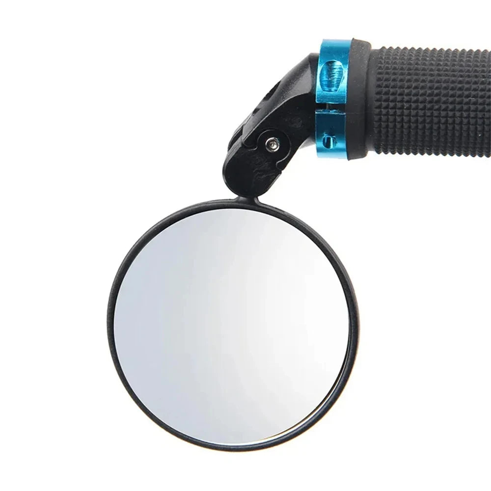 Universal Adjustable Bicycle Rearview Mirror Wide Angle 360° Rotate Handlebar Mount Mirror for MTB Road Bike Cycling Accessories Zpaxo