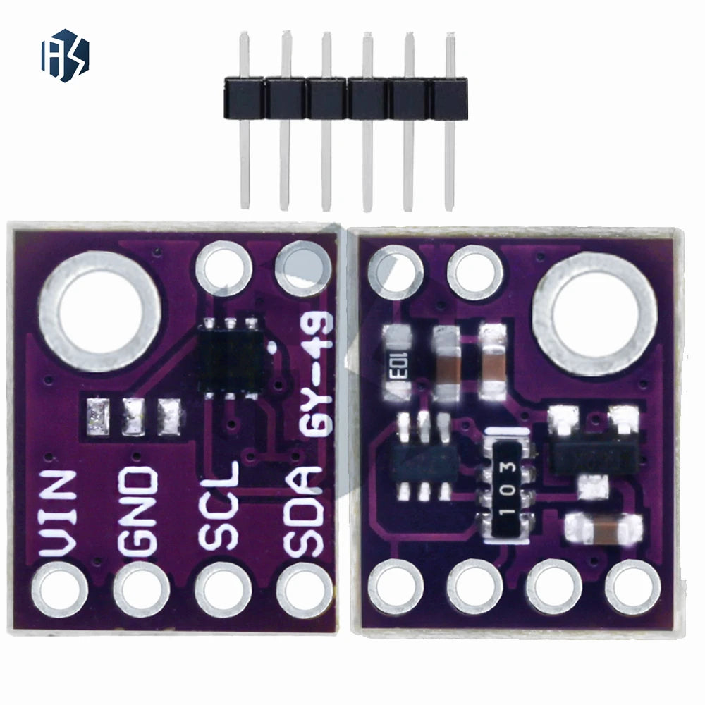 GY-49 MAX44009 Light Sensor Ultra-low Power 4-Pin I2C 1 7V-3 6V Zpaxo
