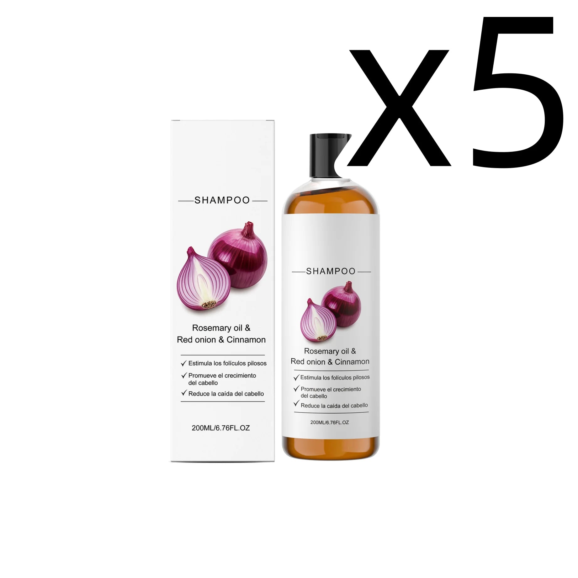 Onion Cassia Shampoo – Strengthen Hair & Repair Damage 200ml Hair Care Shampoo Zpaxo 200ml Boxed X 5PCS