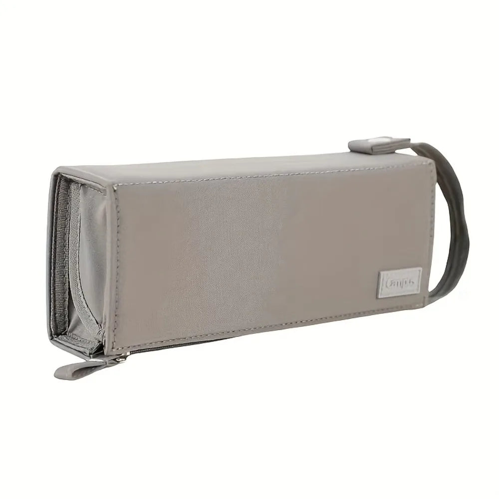 Mega Pencil Case 20+ Slots Mesh Pockets Rigid Non-bend 90 Zipper