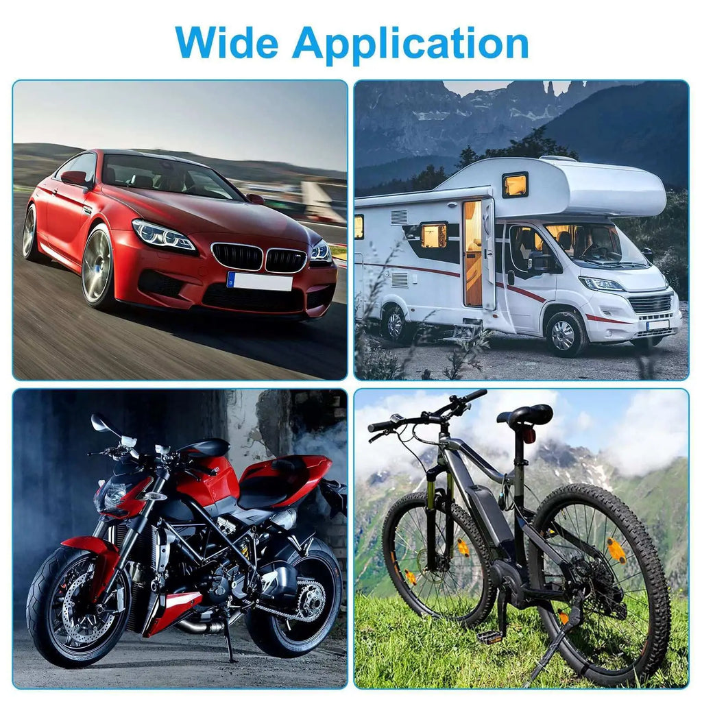Car Tire Air Chuck Nozzle Inflator Pump Valve Connector Lock-on Clip