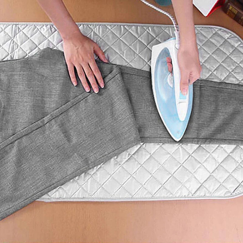 Portable Ironing Mat Laundry Pad Washer Dryer Cover Board Heat