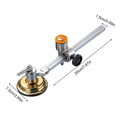 Glass Cutters Tools Heavy-Duty Precise Adjustable Alloy Compass Plexiglass Cutter For Mirror Window Installation Picture Framing Zpaxo CN 40cm