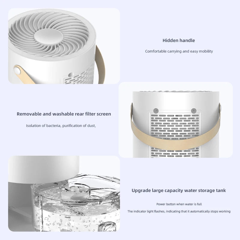 1000ml Dehumidifier Air Dryer for Home Office Negative ions Eliminate Damp Mold and Moisture Portable Air Dehumidifier EU US Zpaxo