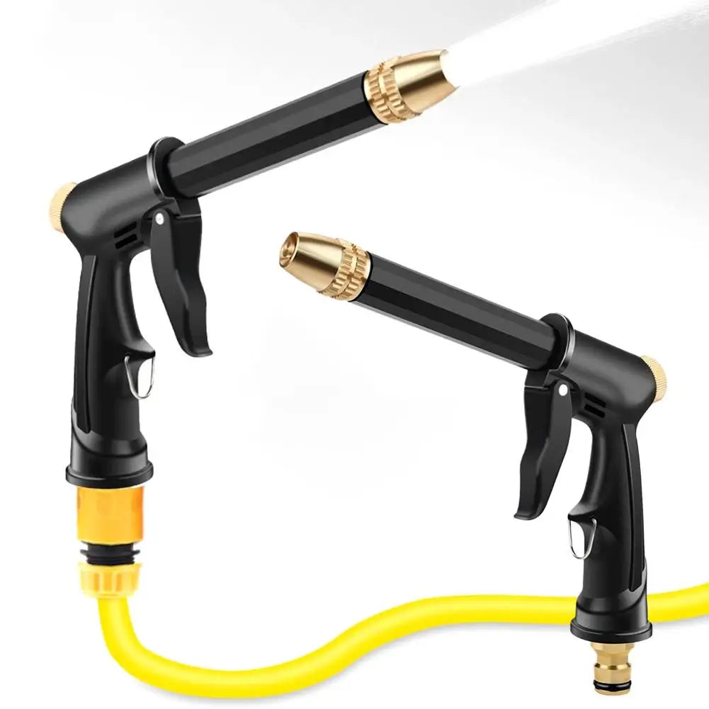 High-Pressure Garden Hose Spray Nozzle | Multi-Pattern Water Blaster Garden Hose Nozzle Zpaxo 2PCS