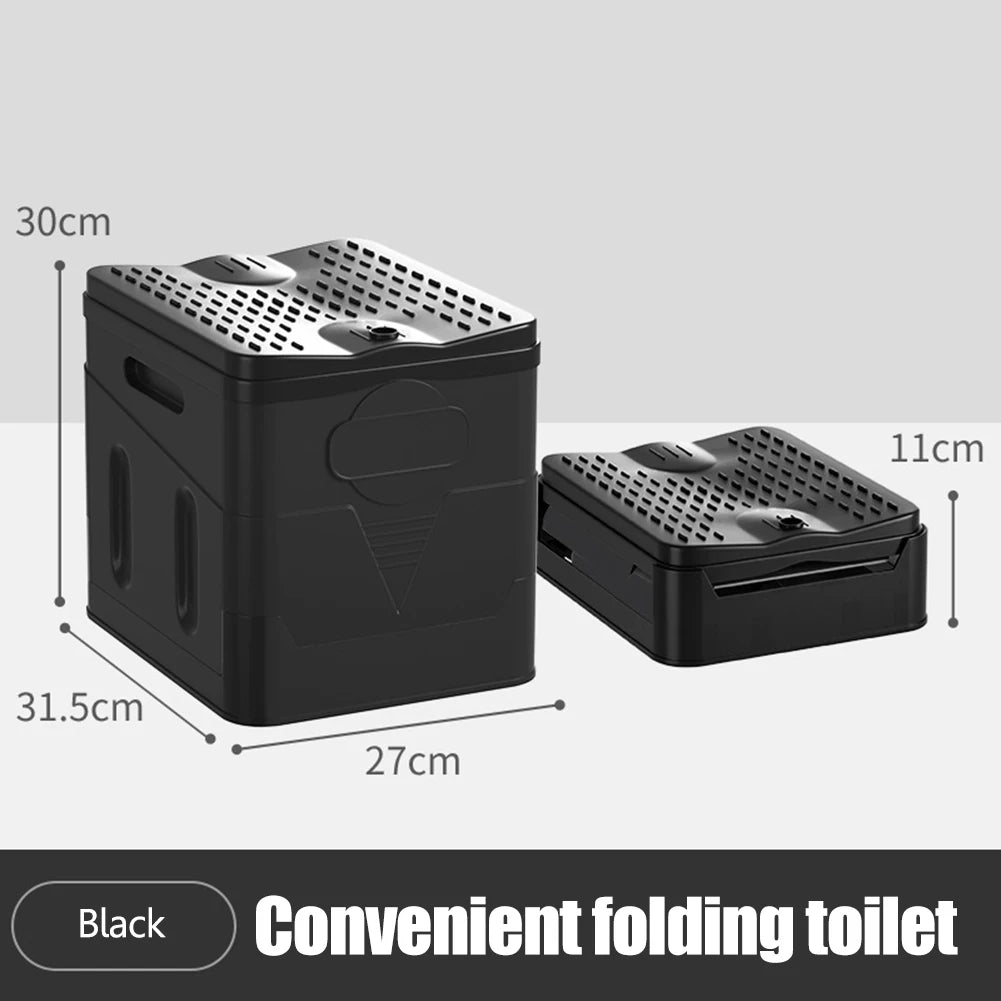 Portable Camping Toilet Seat Reusable Foldable Car Light Weight
