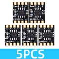 HX710A 24-Bit High Precision ADC Module, 2.5V-5.5V Dual-Wire Single-Channel A/D Sampling Module Zpaxo 5pcs