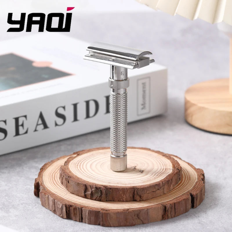 Yaqi Ultima 316 Stainless Steel Adjustable Safety Razor for Men Adjustable Safety Razor Zpaxo