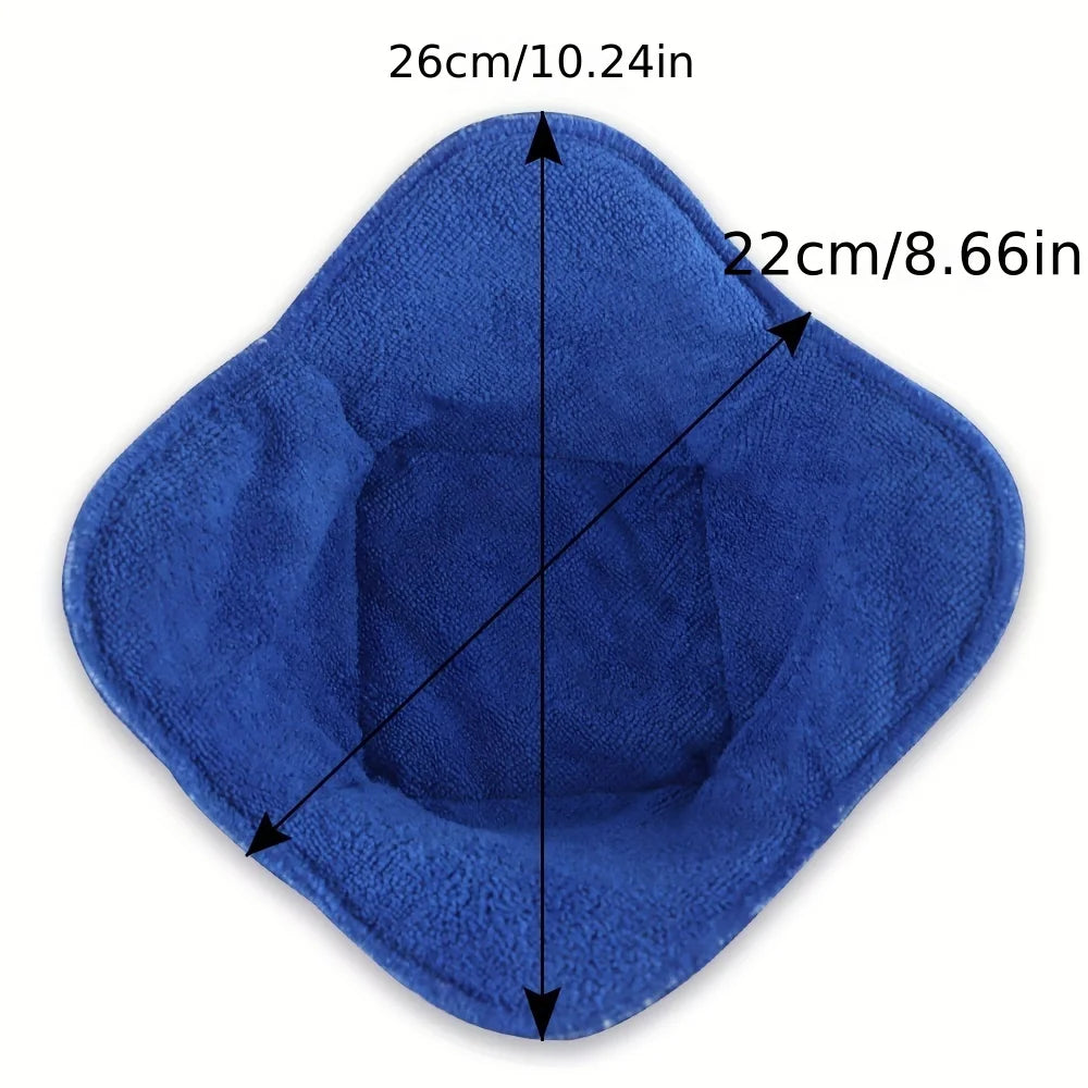 Microwave Bowl Cozy Holders Set of 4 – Heat-Proof Fabric Pads Bowl Cozy Hot Pads Zpaxo