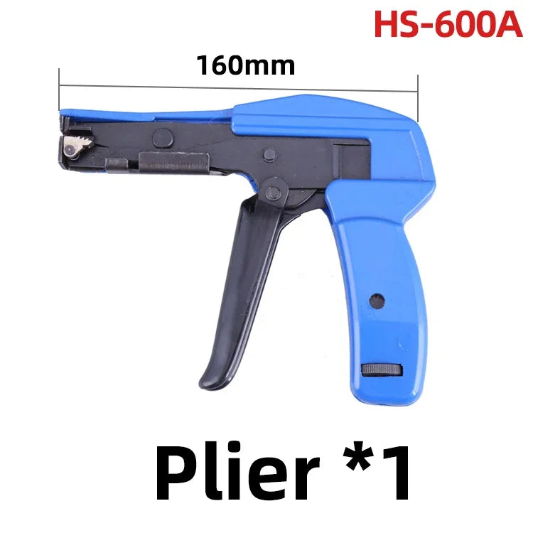 Nylon Zip Tie Pliers HS-600A Fastening Cutting Tool Cable Width 2 4