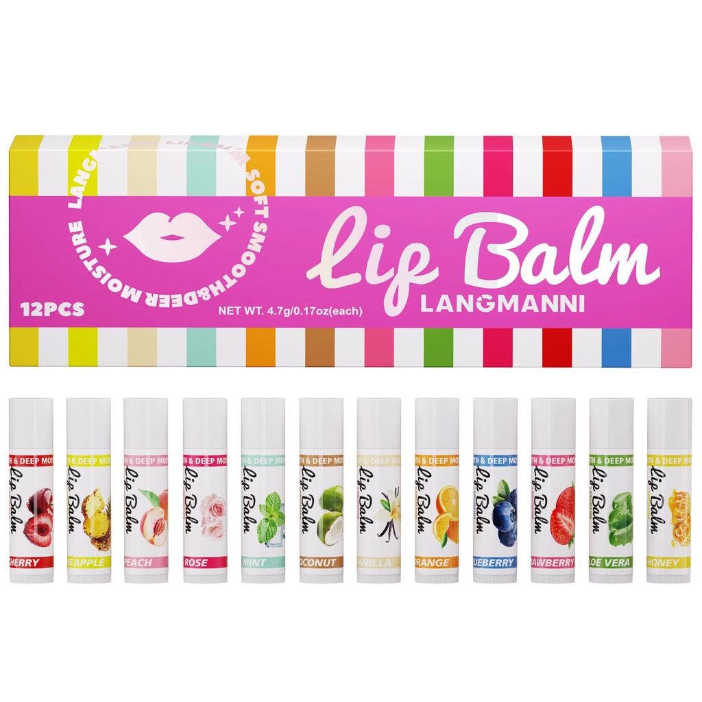 12-Color Flavor Lipstick Hydrating Moisturizing Lasting Fragrant Lipstick Autumn and Winter Set Zpaxo 12 colors