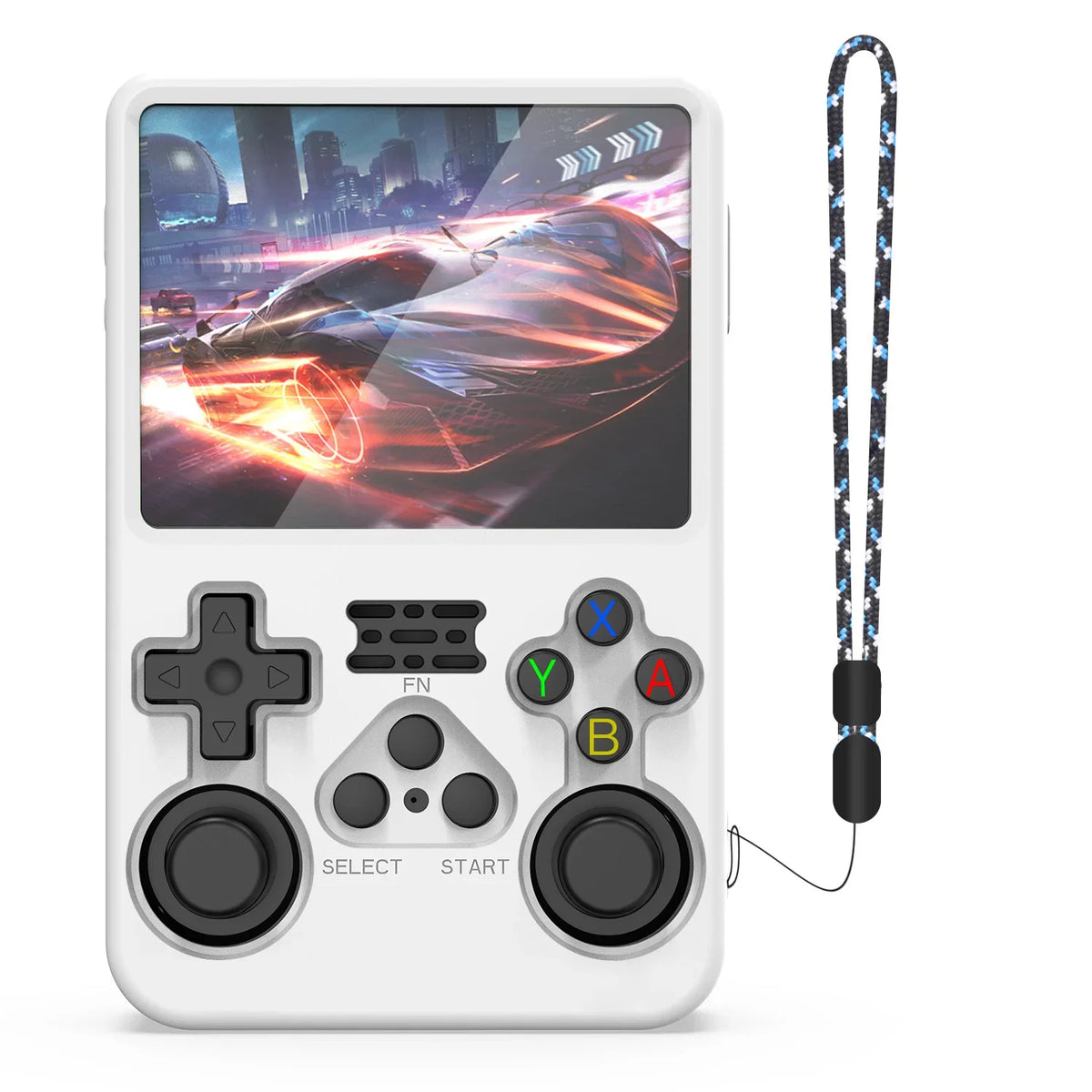 R36s Silicone Case Games Premium Handheld Game Console Protective Zpaxo WHITE