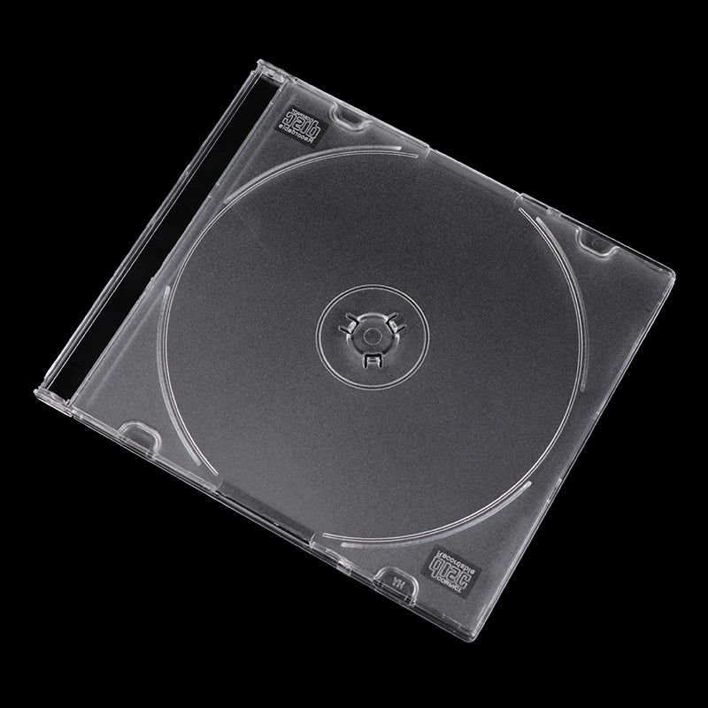Clear Acrylic CD Storage Case Stand DVD Holder Rack Zpaxo