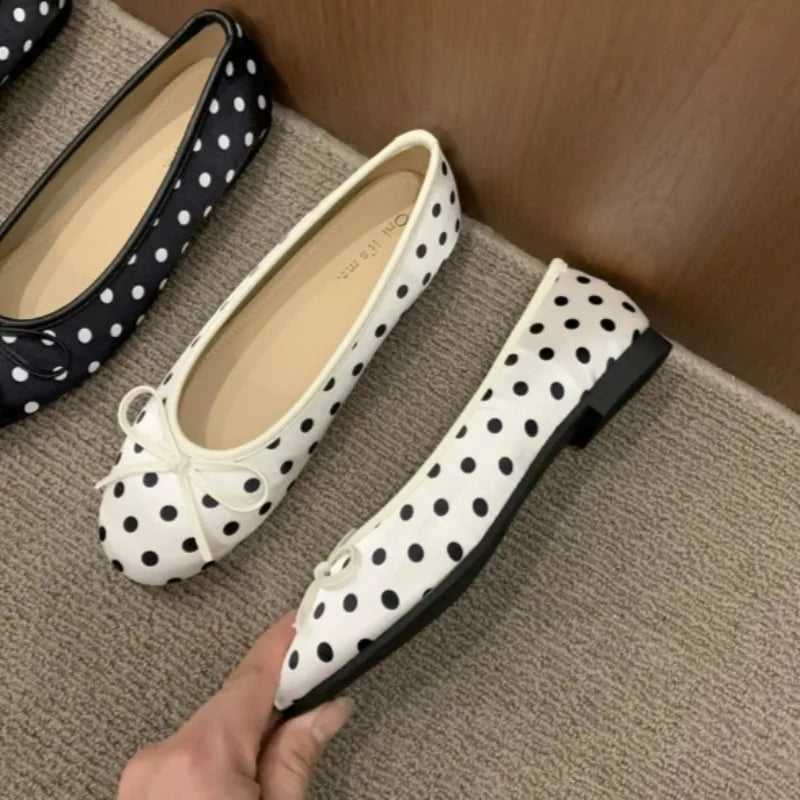 Women's Shoes Fashion Silk Women Ballet Flats Luxury Designer Shallow Zpaxo