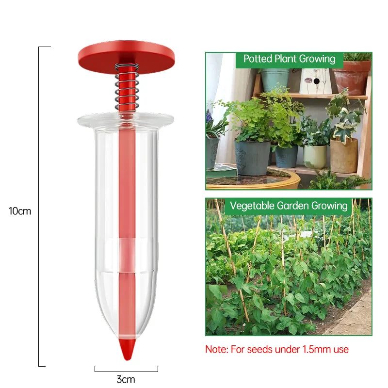 2-in-1 Mini Manual Precision Seeding Tool Essential Garden Planting