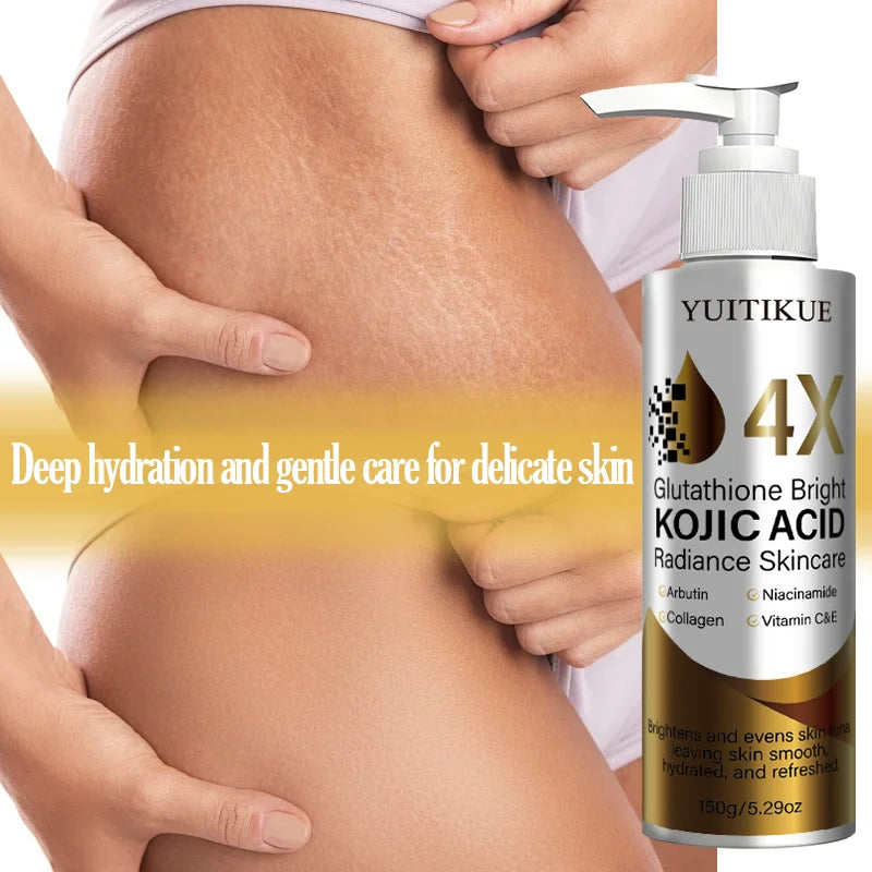 YUITIKUE Kojic Acid Brightening Cream – Even Tone & Hydration Brightening Body Cream Zpaxo