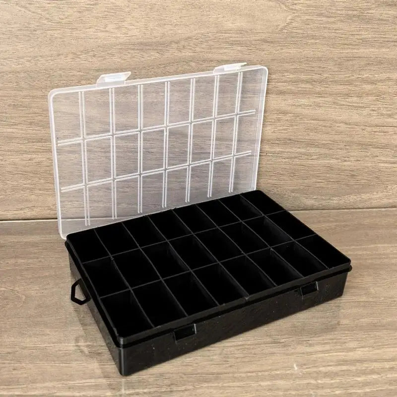 24 Grids Compartment Storing Electronic Accessories Screws Jewelry