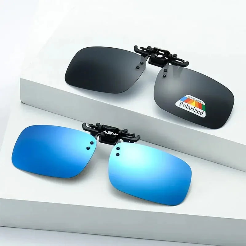 Polarized Clip-On Sunglasses UV400 – HD Driving & Outdoor Shades
