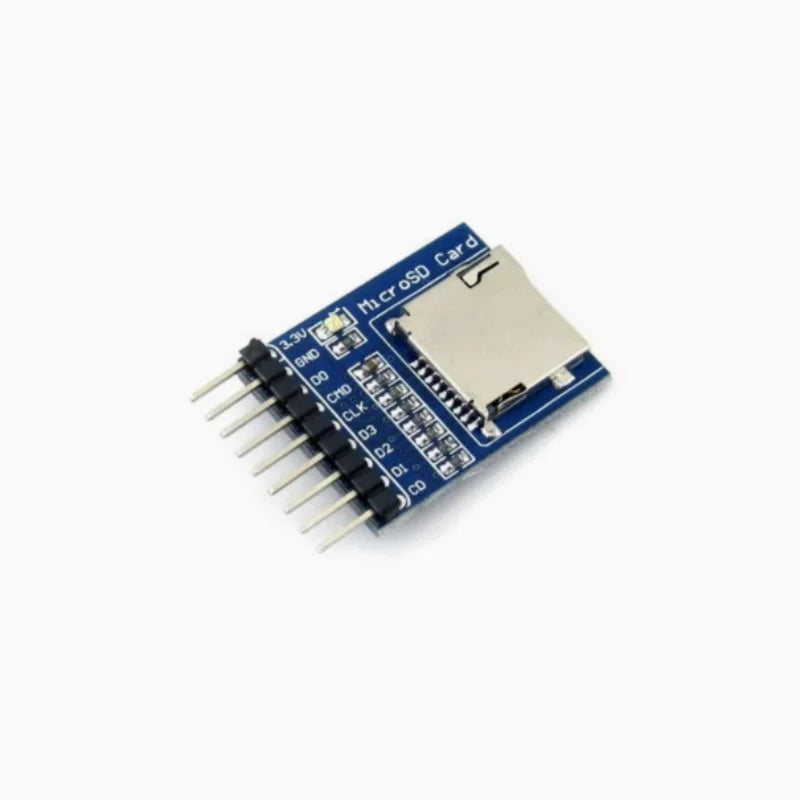 Micro SD card module storage module development board SD card socket SD card read-write module Zpaxo