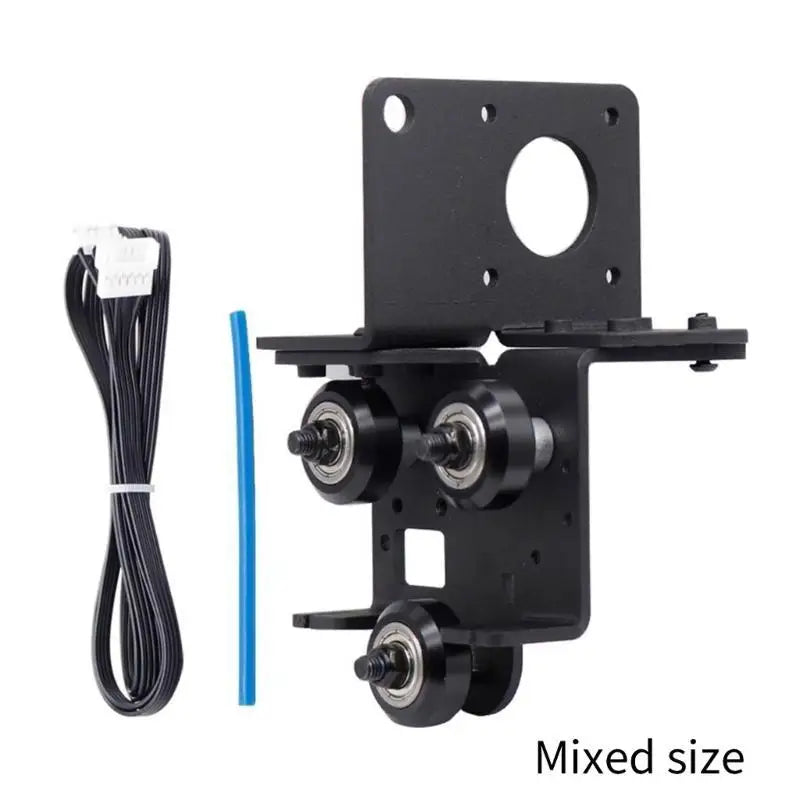 652F for Ender3 Direct Drive Mount Pulley and Plate for BMG Dual Gear Extruder Zpaxo