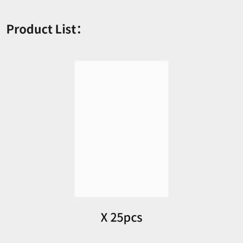 652F Lasers Engraving Cardstock Sheets 25pcs Tear Resistant For Ornaments Crafts Zpaxo