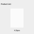 652F Lasers Engraving Cardstock Sheets 25pcs Tear Resistant For Ornaments Crafts Zpaxo