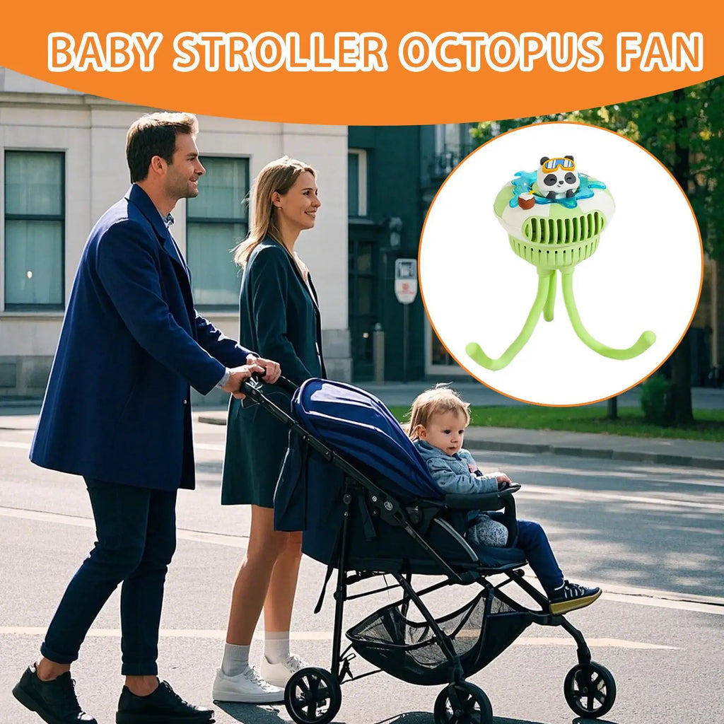 Baby Fan Stroller Car Seat 3 Speed Clip Carseat Quiet Pram Cooling Zpaxo