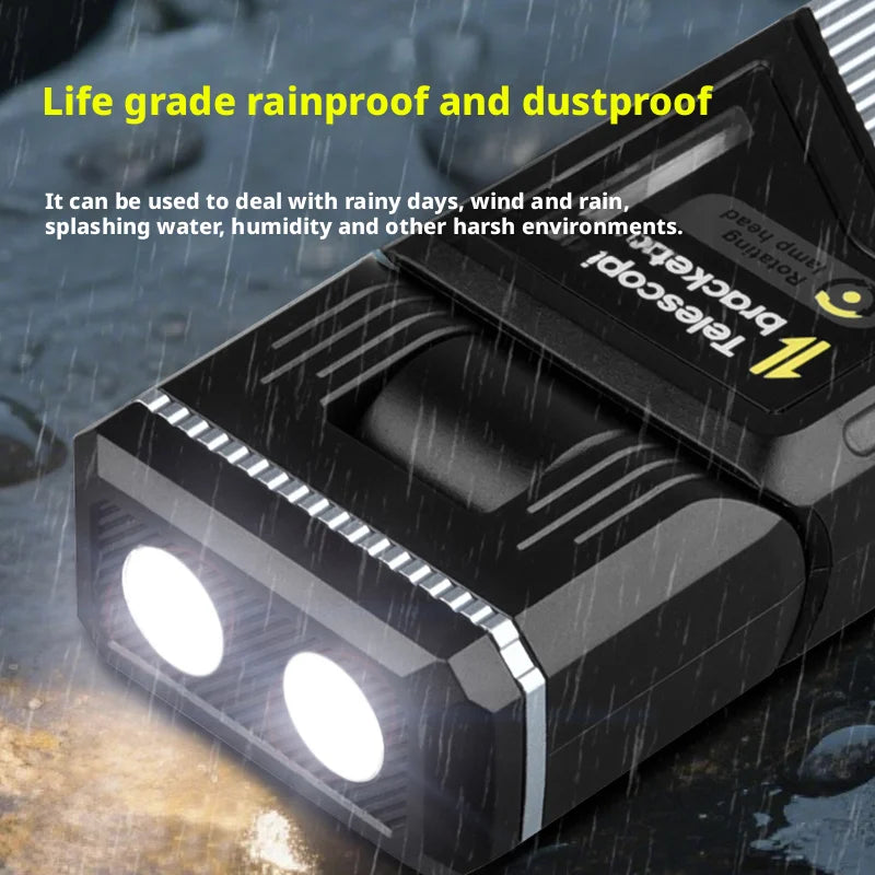 ESMARTER LED Magnetic Work Light – 180° Rotatable Flashlight