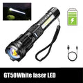 Powerful P50 Led Flashlights 2000LM Ultra Bright Tactical Light Zpaxo GT50 A76 ZOOM