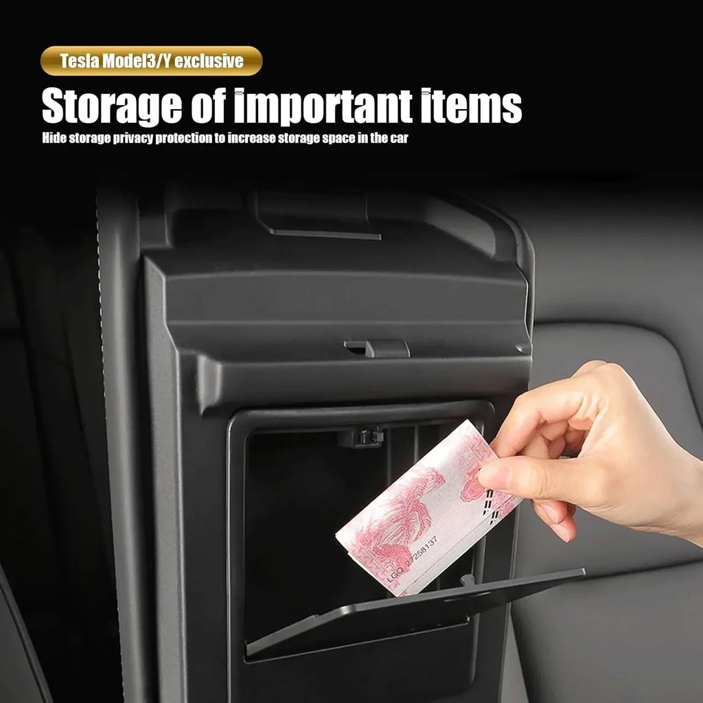 Tesla Model 3 & Y Center Console Armrest Organizer Storage Box