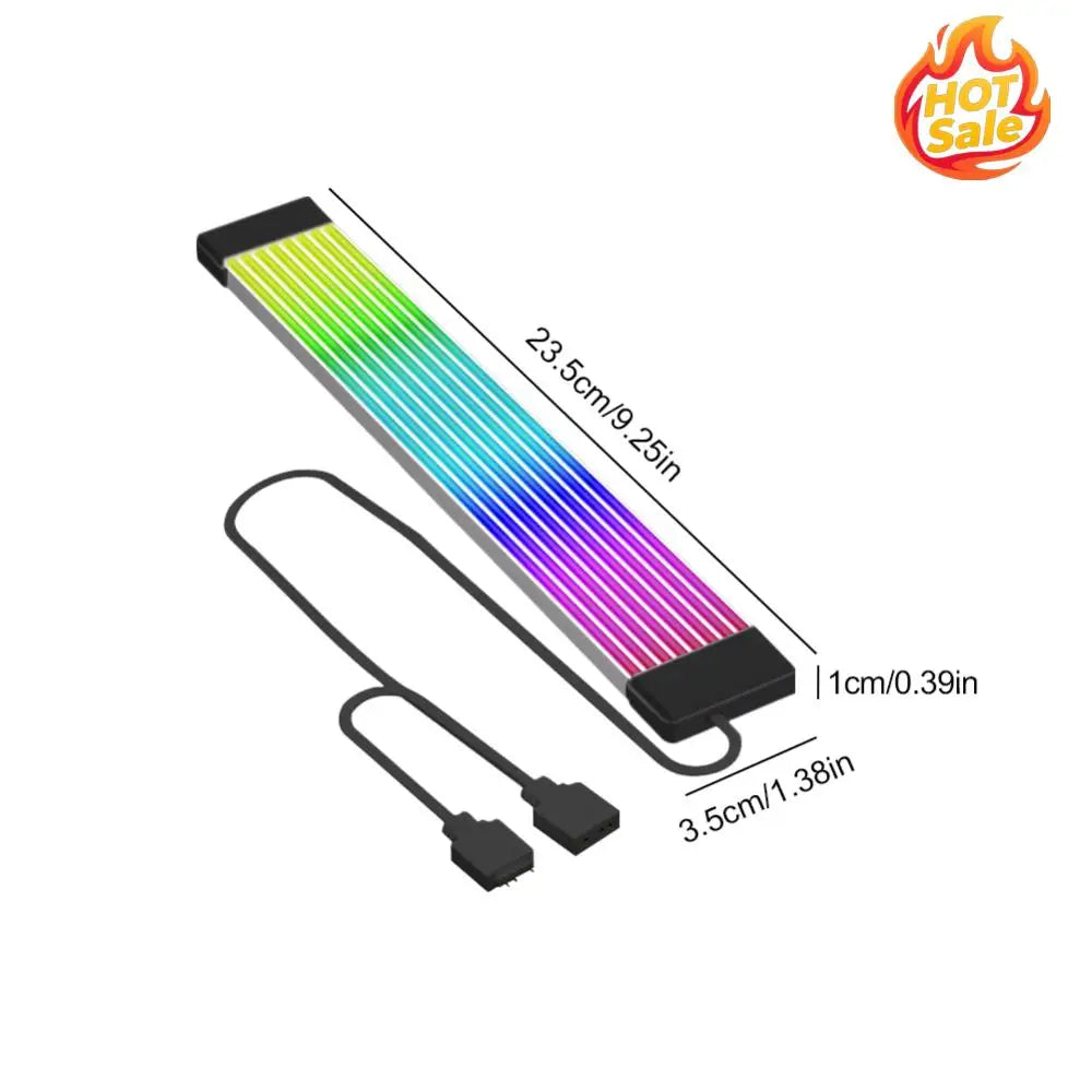 5V 3Pin RGB LED Light Strip Bar 8/24PIN Motherboard Power Extension Cable PC RGB GPU Cable for Computer Power Supply Zpaxo