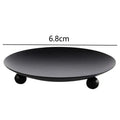 Iron Candle Holder Base Modern Geometric Metal Candle Rack for Minimalist Living Dining Room Decoration Zpaxo S1