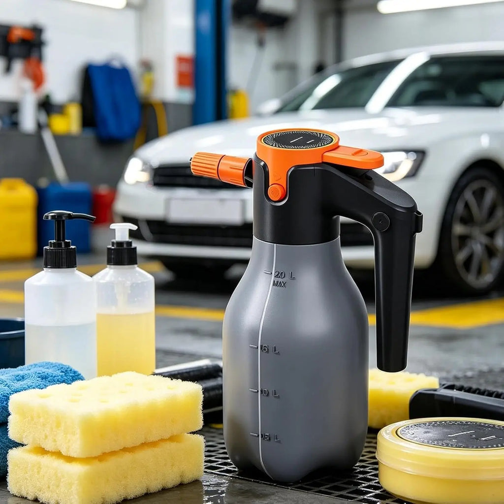Electric Foam Sprayer – Rechargeable High-Pressure Car Wash Kit