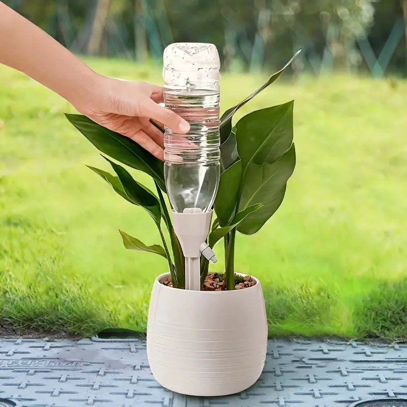 Automatic flower watering device for home potted plants, adjustable drip speed when going out, automatic irrigation dripper Zpaxo