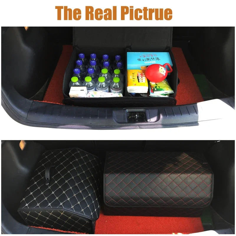 Multipurpose Collapsible Car Trunk Storage Organizer With Lid Portable Car Storage Bag Car Trunk Organizer Zpaxo